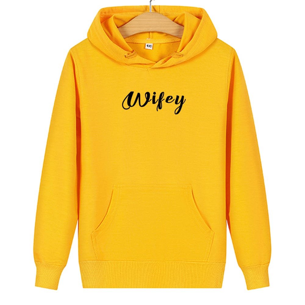 Hubby & Wifey Couple Sweatshirts