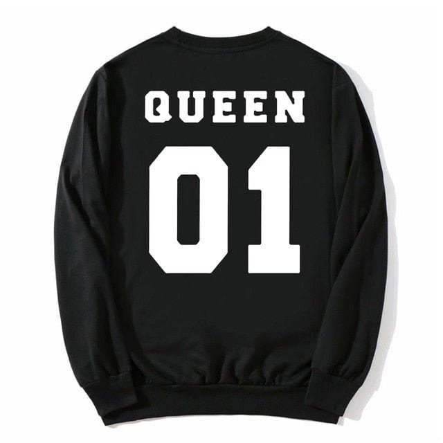 King & Queen Couple Sweatshirts