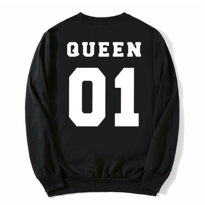 King & Queen Couple Sweatshirts