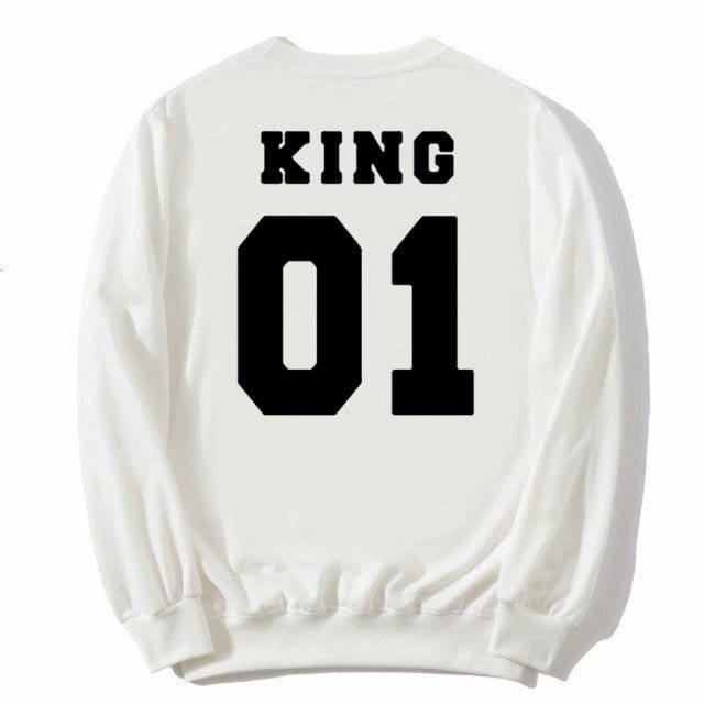 King & Queen Couple Sweatshirts