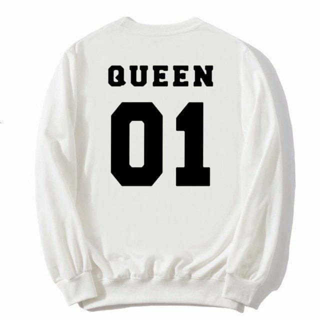 King & Queen Couple Sweatshirts