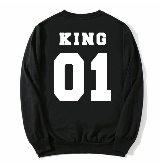 King & Queen Couple Sweatshirts
