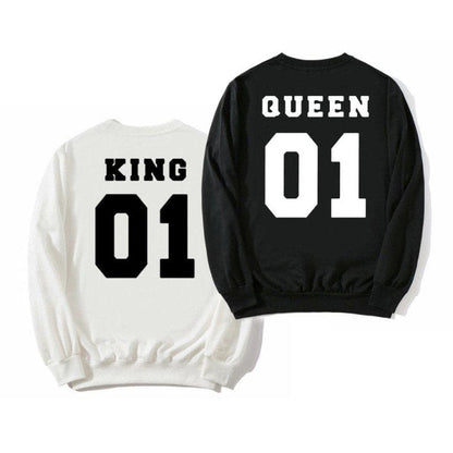 King & Queen Couple Sweatshirts