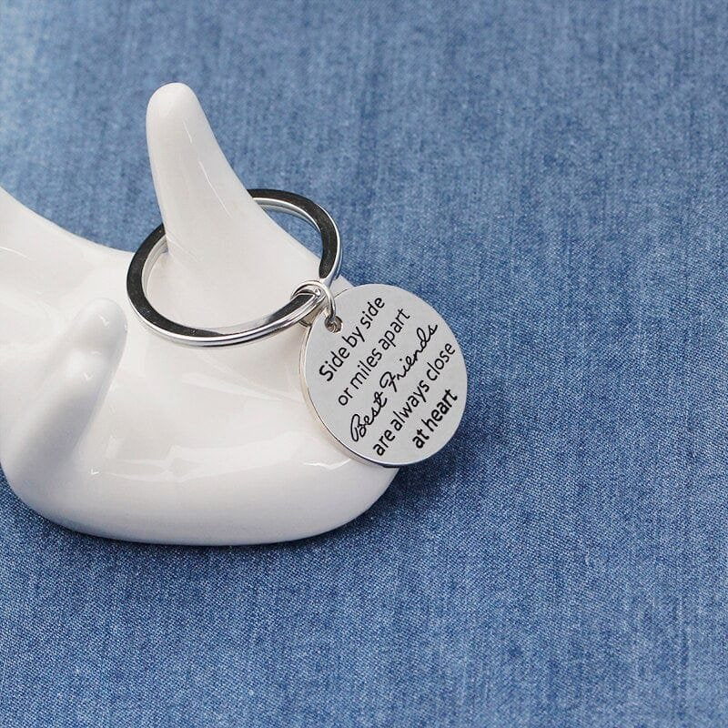 Long Distance Friendship Keychains