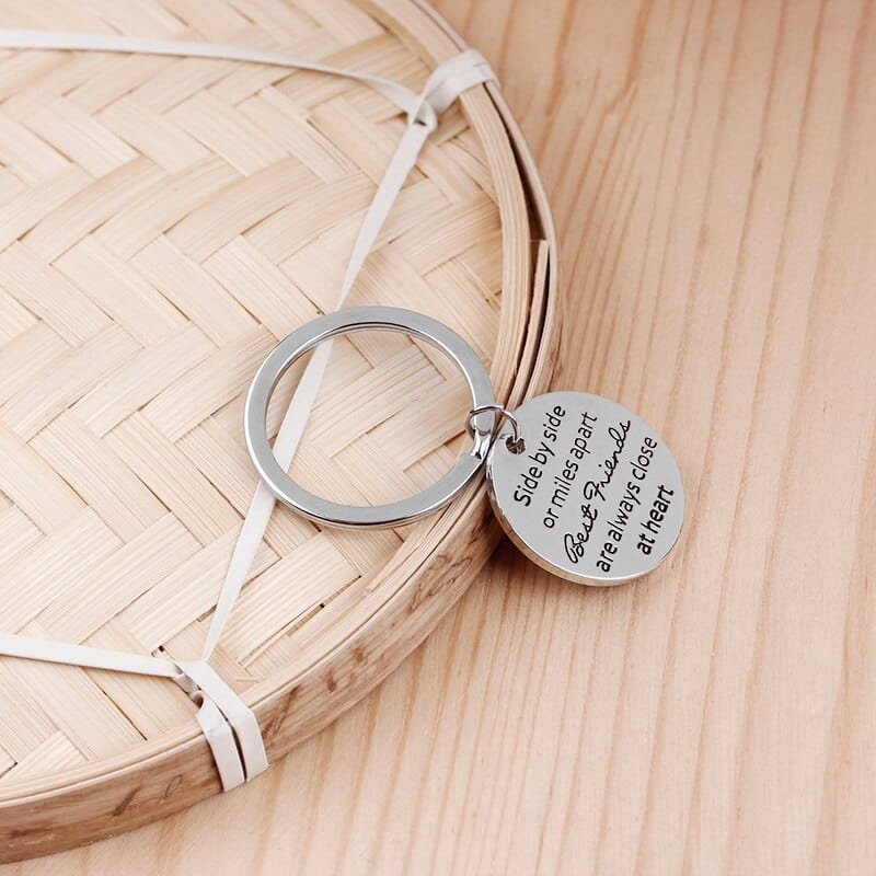 Long Distance Friendship Keychains