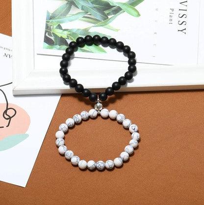Magnetic Couple Beads Bracelets