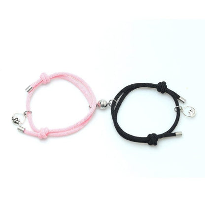 Magnetic Couple Bracelets Set