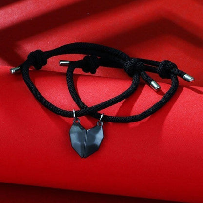 Magnetic Heart Bracelets for Lovers