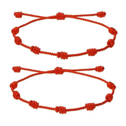 Match Couple Red Bracelets