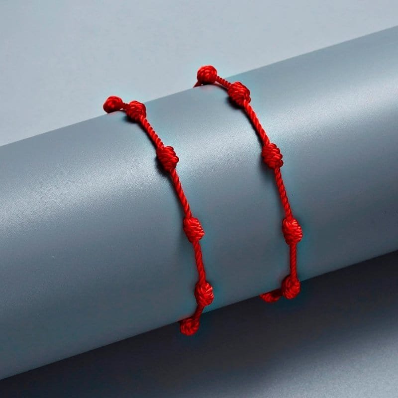 Match Couple Red Bracelets
