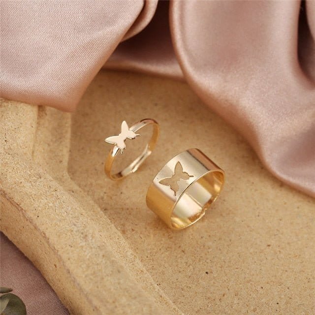 Matching Butterfly Ring