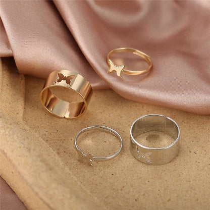 Matching Butterfly Ring