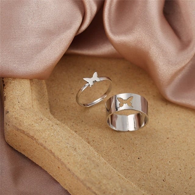 Matching Butterfly Ring