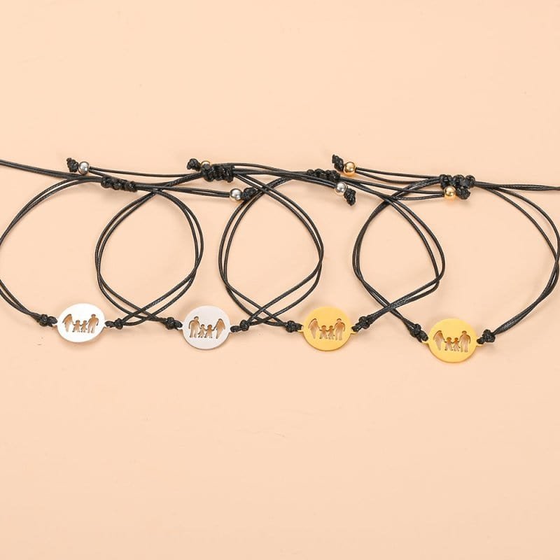 Matching Family Bracelets for 4