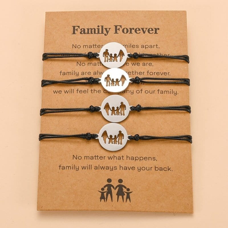Matching Family Bracelets for 4
