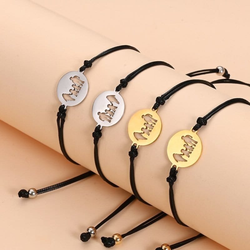 Matching Family Bracelets for 4