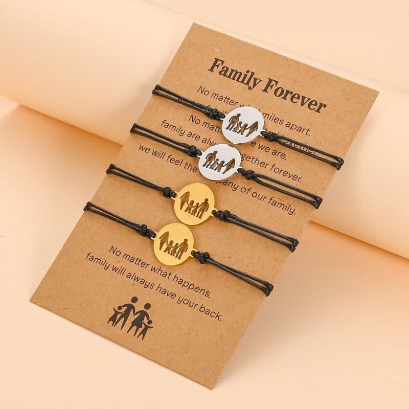 Matching Family Bracelets for 4