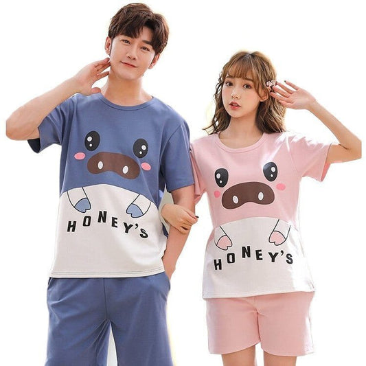 Matching Pajama Shorts for Couples