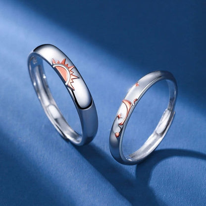 Matching Promise Rings for Couple