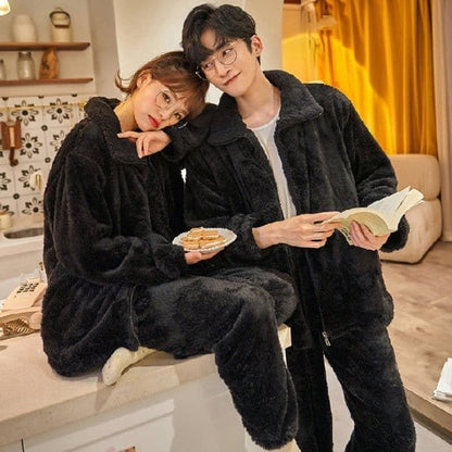 Matching Pyjamas Couple