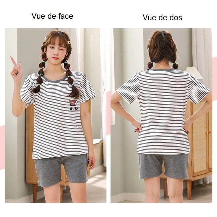 Matching Shorts Pajamas set for Couples