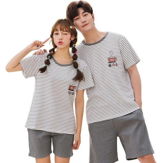 Matching Shorts Pajamas set for Couples