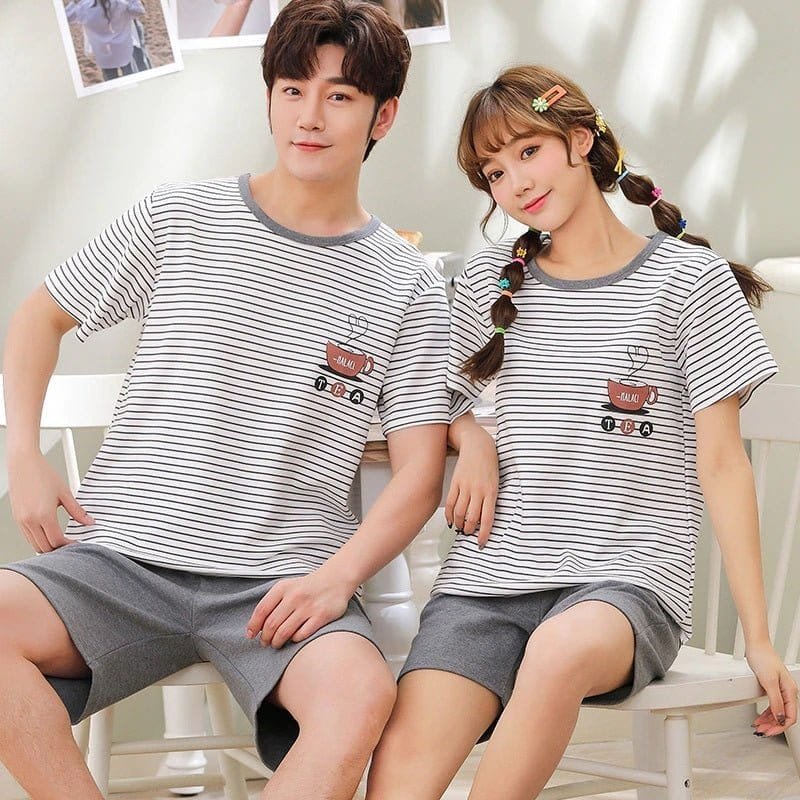 Matching Shorts Pajamas set for Couples