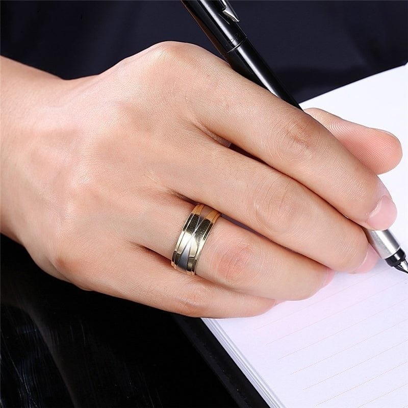 Matching Stainless Steel Rings for Couples