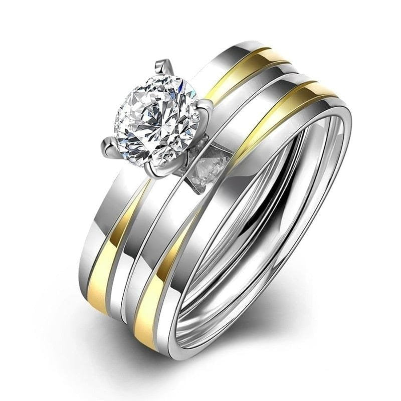 Matching Stainless Steel Rings for Couples
