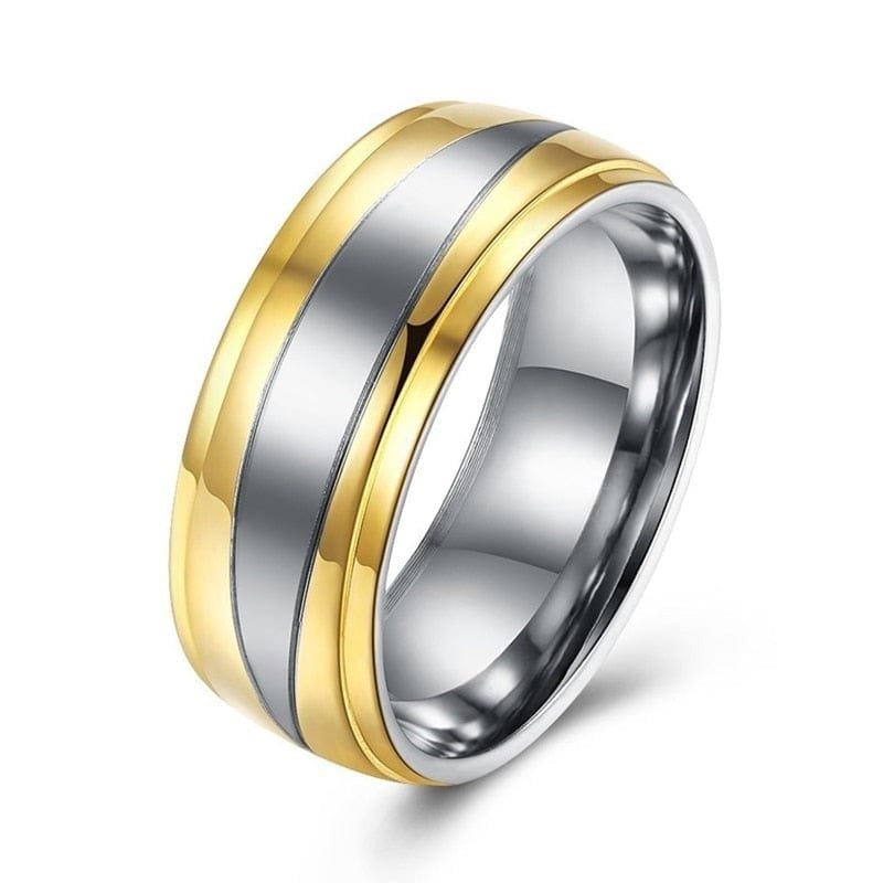 Matching Stainless Steel Rings for Couples