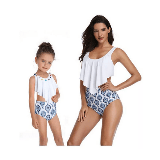 Matching Swimwear Mum and Daughter
