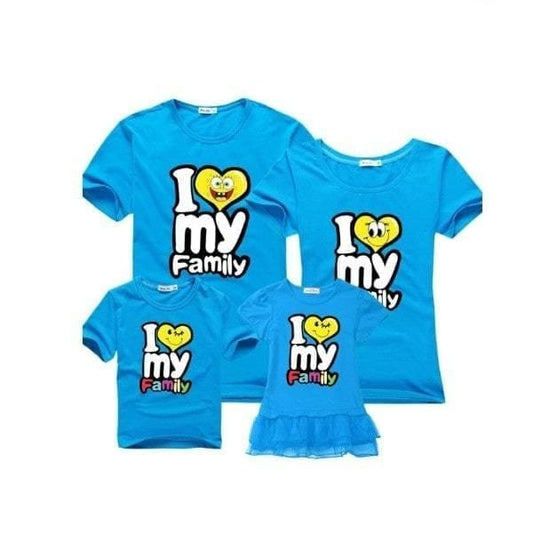 Matching T-Shirts For The Family