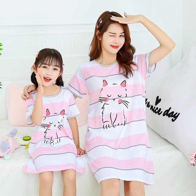 Mom and Daughter Matching Sleepwear