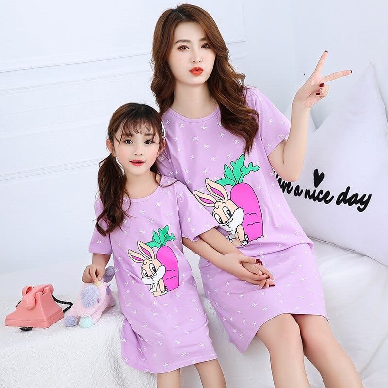 Mom and Daughter Matching Sleepwear