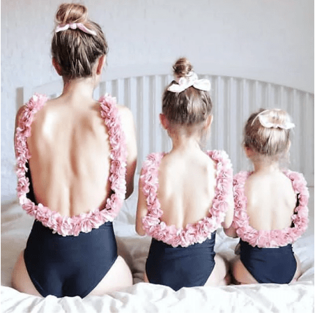 Mommy and Me Swimsuits Baby Girl