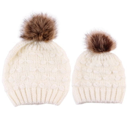Mommy Daughter Beanies