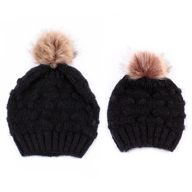Mommy Daughter Beanies