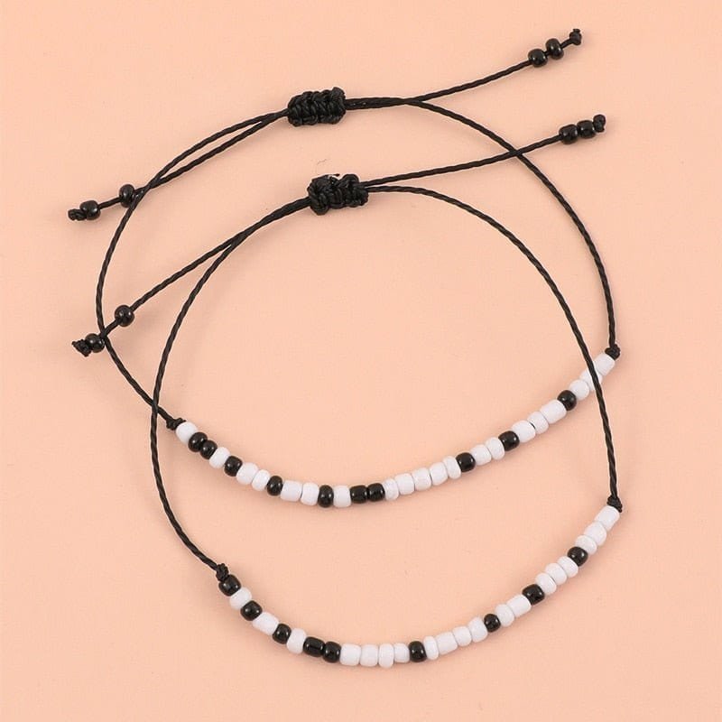 Morse Code Couple Bracelet