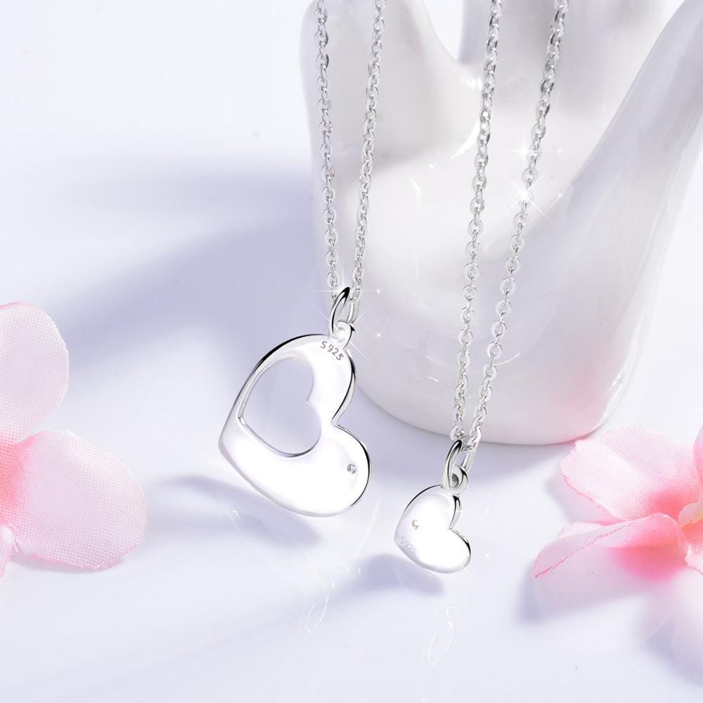 Mother Daughter Necklace Set for 2