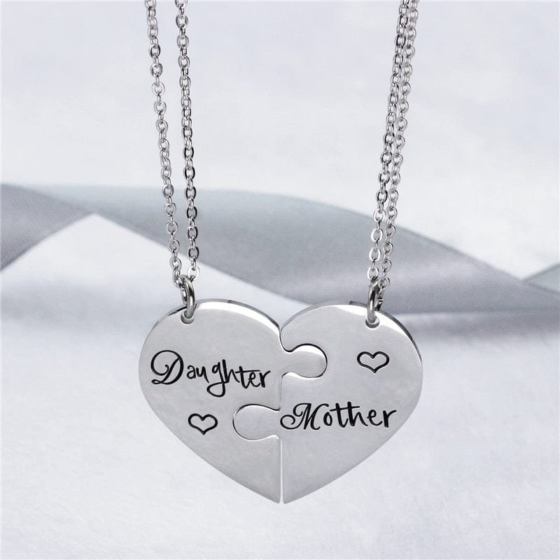 Mother Daughter Split Necklace