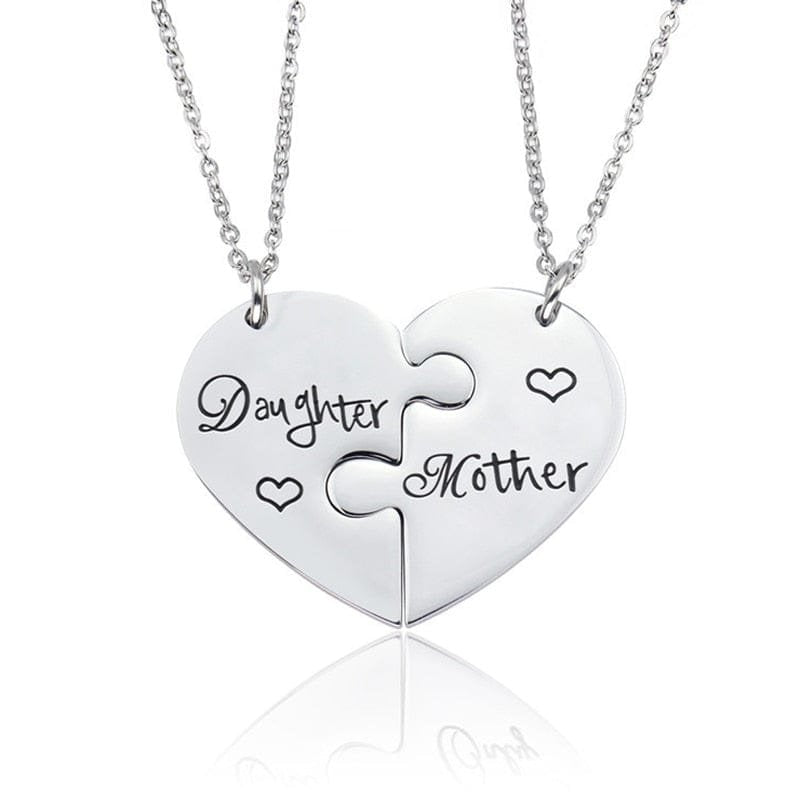 Mother Daughter Split Necklace
