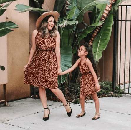 Mum and Me Leopard Dresses