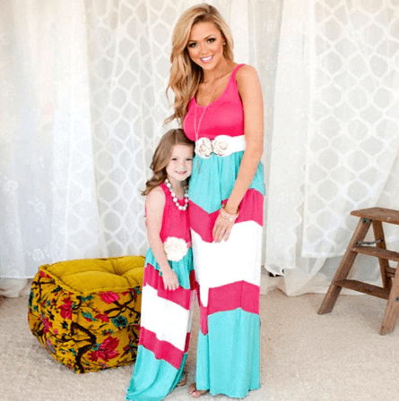 Mummy and Me Long Dresses