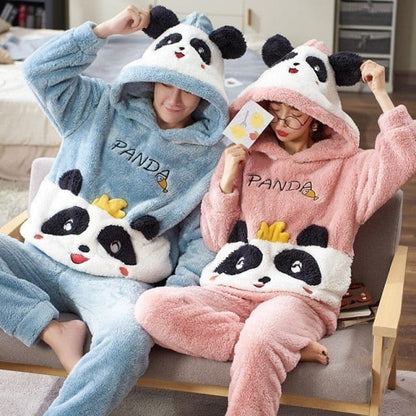 Panda Pajamas Couples