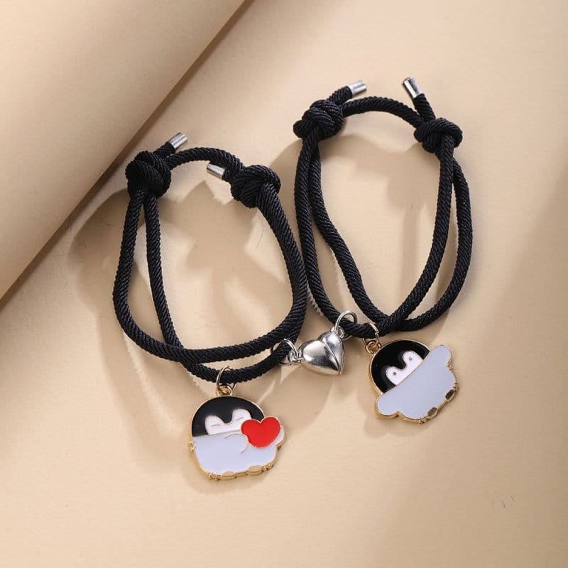 Penguin Couple Bracelet