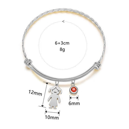 Personalised Family Bracelet