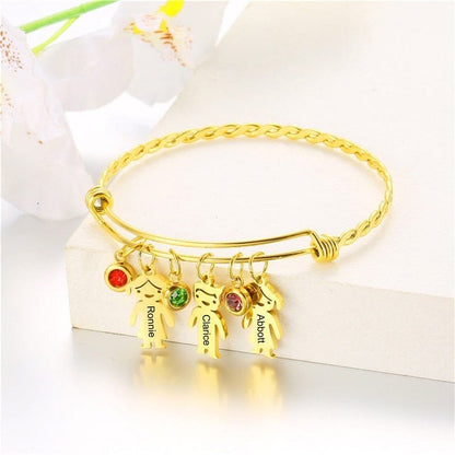 Personalised Family Bracelet