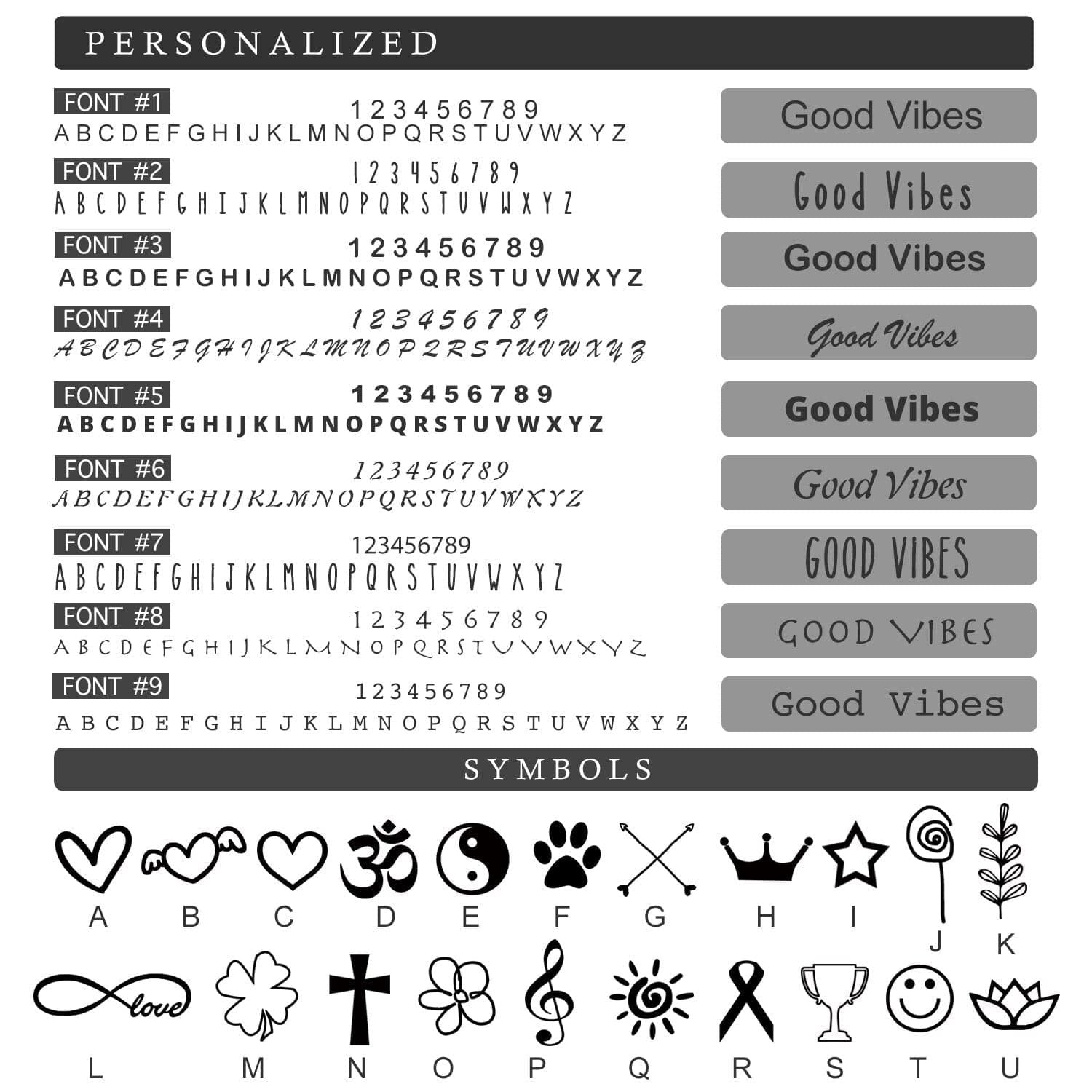 Personalised Friendship Necklaces for 7