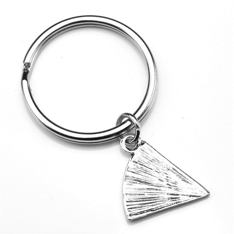 Pizza Best Friend Keychain