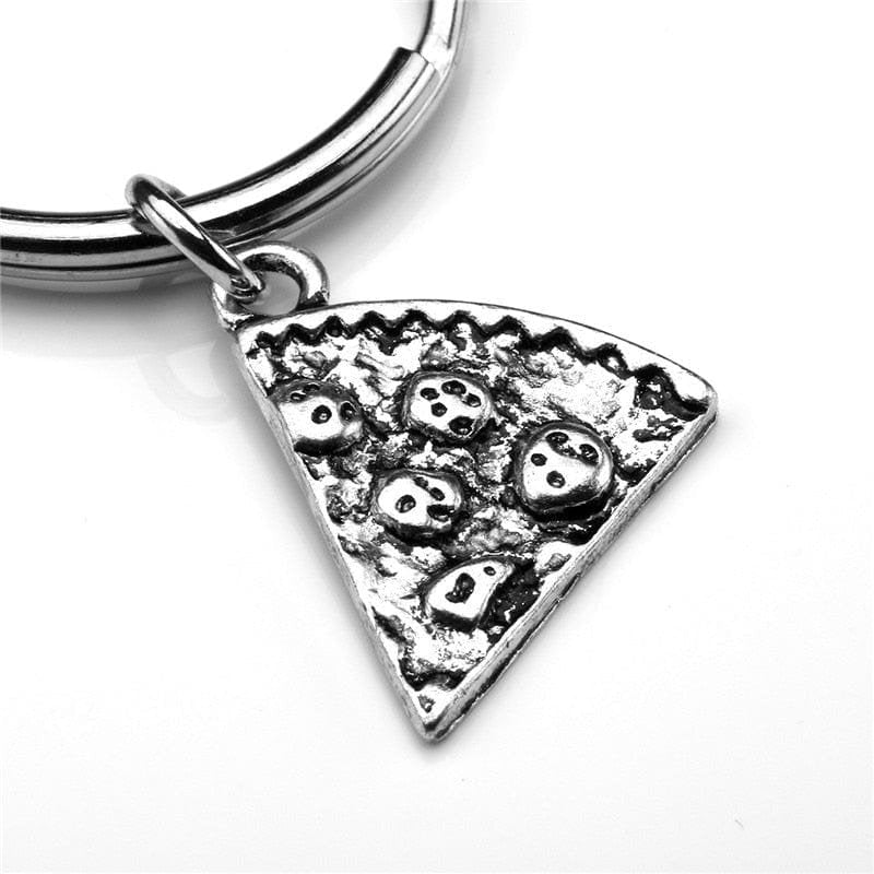 Pizza Best Friend Keychain